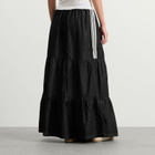 Adidas Women's Denim Maxi Skirt in Medium Black Denim
