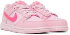Nike Kids Pink Dunk Low Little Kids Sneakers