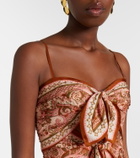 Zimmermann Aster floral silk maxi dress