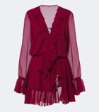 Bananhot Bellen ruffled minidress