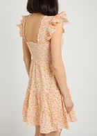 Rixo Sidney Floral-print Cotton Mini Dress Multicoloured