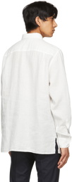 Loro Piana White André Arizona Shirt