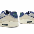 Nike Air Max 90 Qs Sneaker in Coconut Milk/Deep Royal Blue/Brown