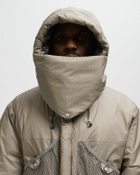 Goldwin 0 WINDSTOPPER Padded Composite Parka Beige Mens Down & Puffer Jacket