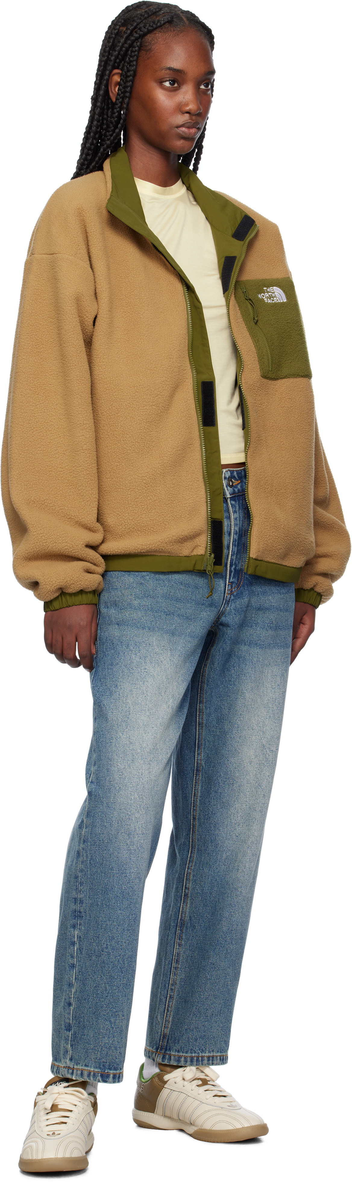 The North Face Brown & Khaki Yumiori Reversible Jacket The