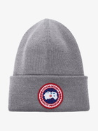 Canada Goose Grey Arctic Disc Wool Beanie Hat