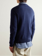 John Smedley - Niko Recycled Cashmere and Merino Wool-Blend Sweater - Blue