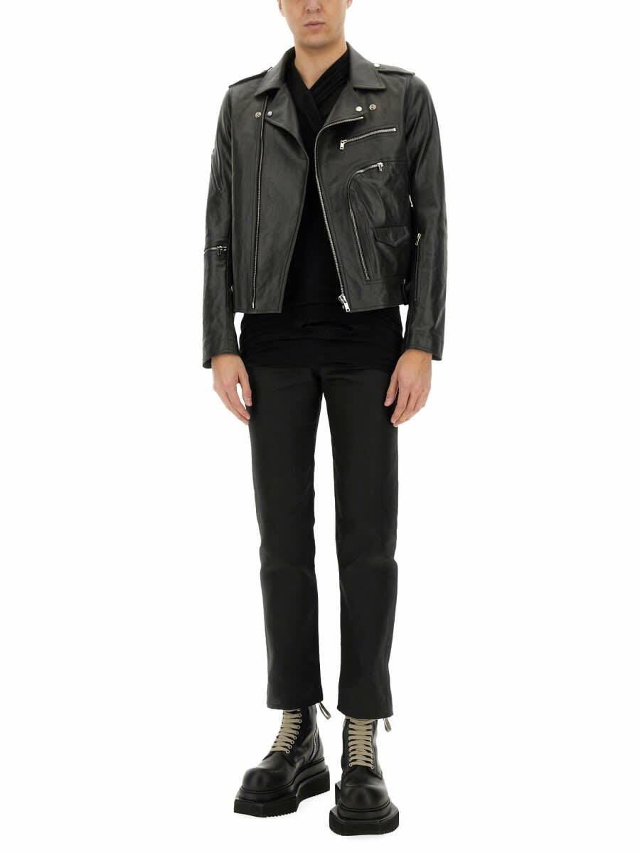Rick Owens Leather brad Jacket Rick Owens