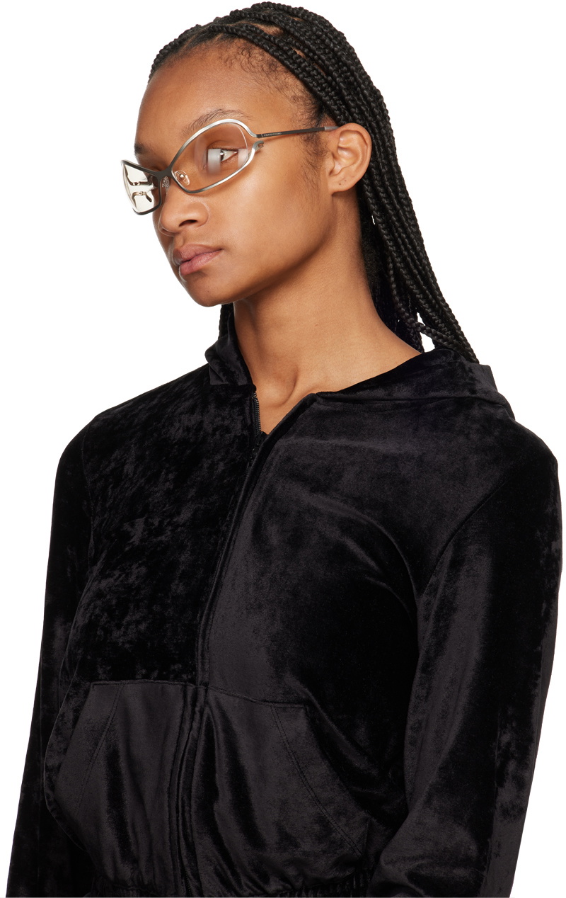 A BETTER FEELING Silver Numa Sunglasses