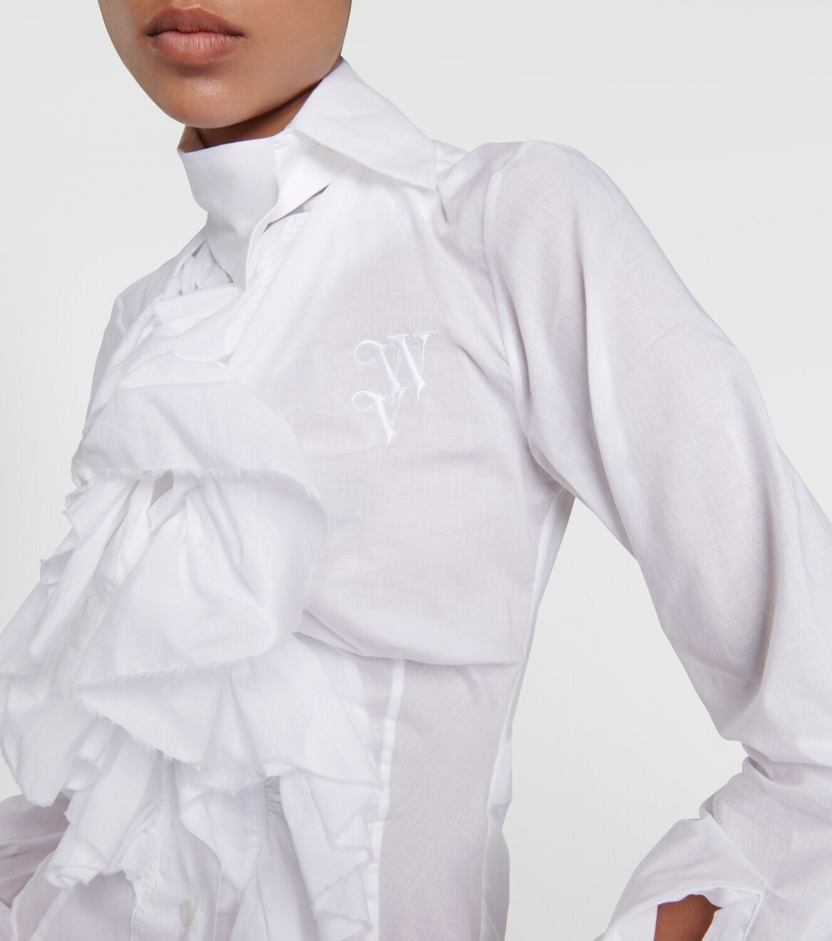 Vivienne Westwood Wizard ruffled cotton blouse Vivienne Westwood
