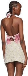 Marco Rambaldi SSENSE Exclusive Pink Cotton Tank Top