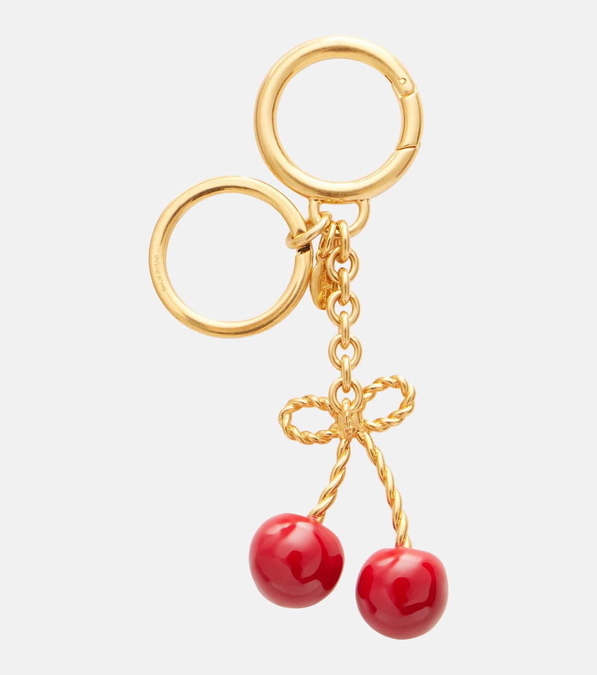 Valentino Garavani VLogo Cherries key ring