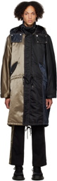 Feng Chen Wang Multicolor Paneled Coat