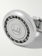 Dunhill - Logo-Engraved Silver-Tone Cufflinks