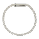 Le Gramme Silver Slick Polished Le 9 Grammes Chain Cable Bracelet