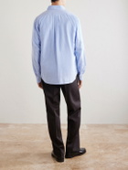 Hartford - Pitt Cotton-Oxford Shirt - Blue