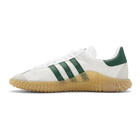 adidas Originals White and Green CountryxKamanda Sneakers