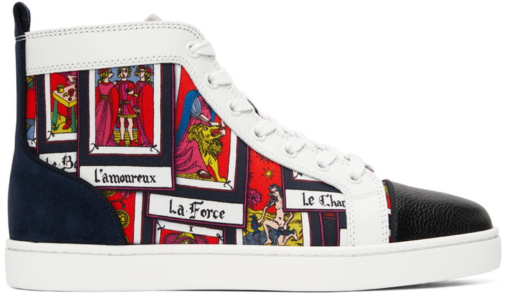 Photo: Christian Louboutin Multicolor Louis Orlato High Sneakers