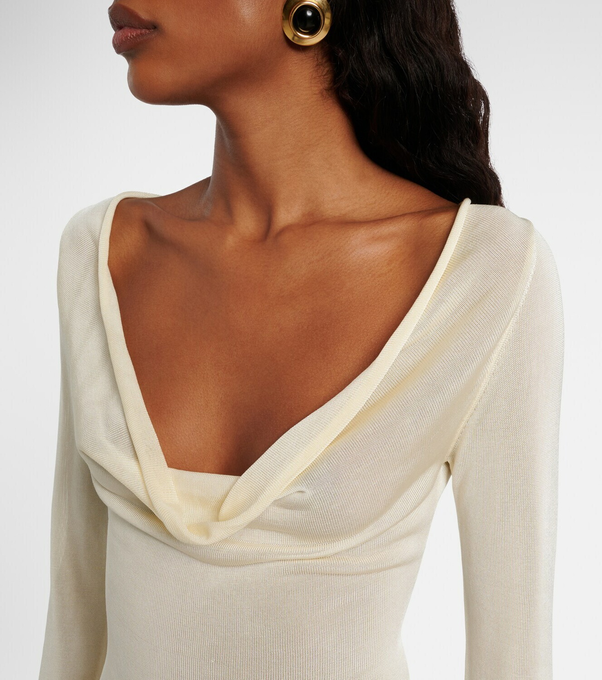 Aya Muse Draped minidress