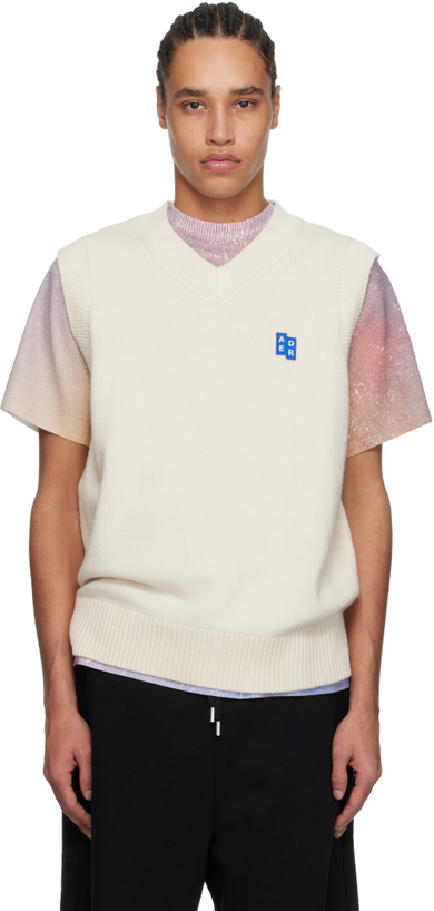 Photo: ADER error Off-White Significant TRS Tag Knit 01 Vest