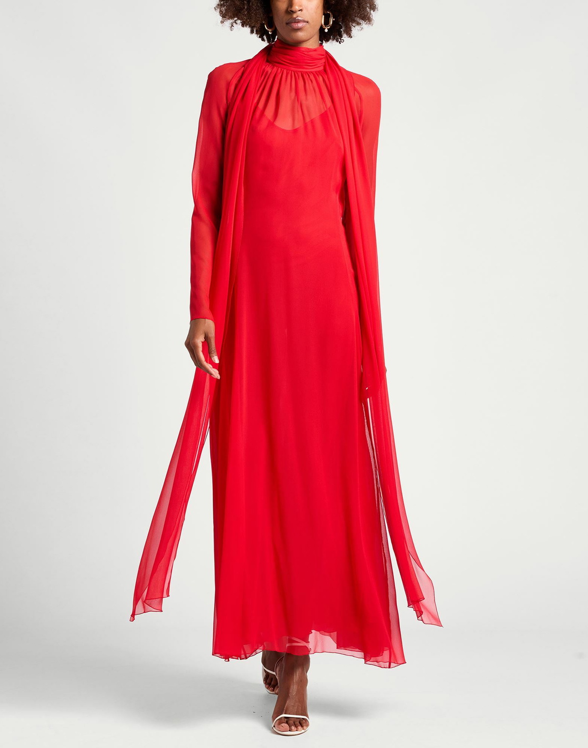Blumarine Womens Maxi dress in Red