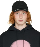 44 Label Group Black Embroidered Logo Baseball Cap