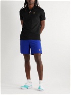 Nike Tennis - Slim-Fit Logo-Appliquéd Organic Dri-FIT Piqué Polo Shirt - Black