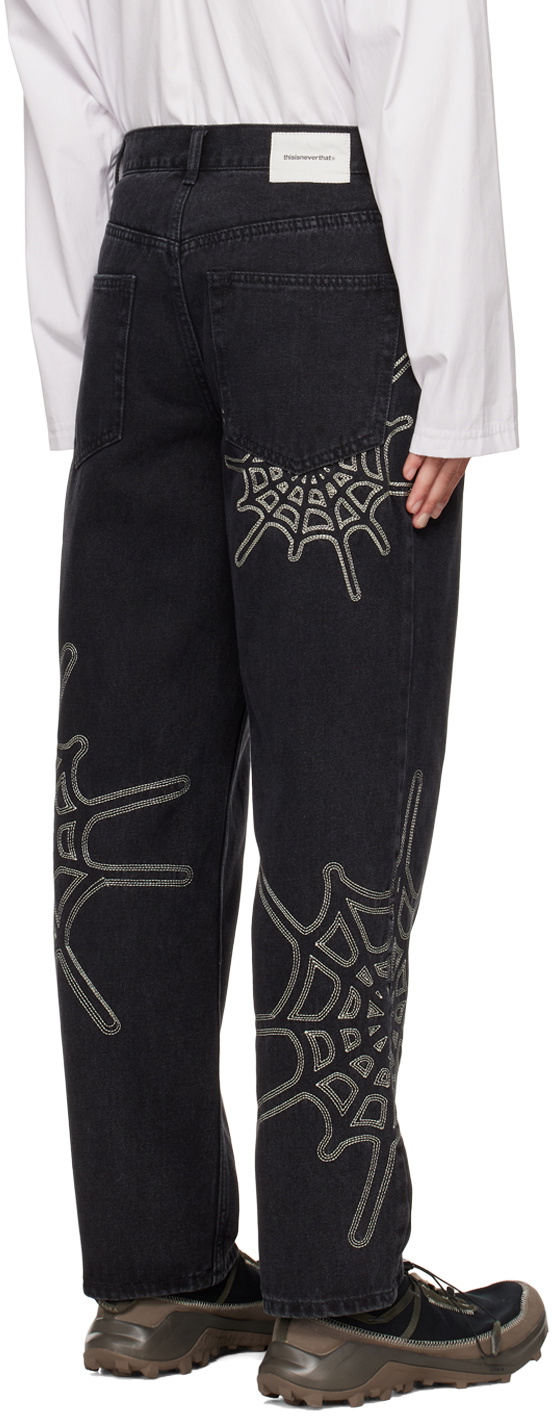 thisisneverthat Black Web Jeans thisisneverthat