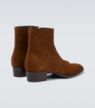 Saint Laurent Suede ankle boots