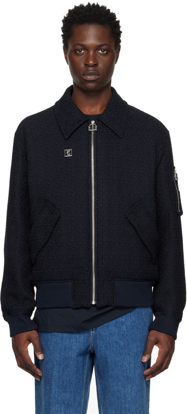 Photo: Wooyoungmi Navy Insulated Jacket