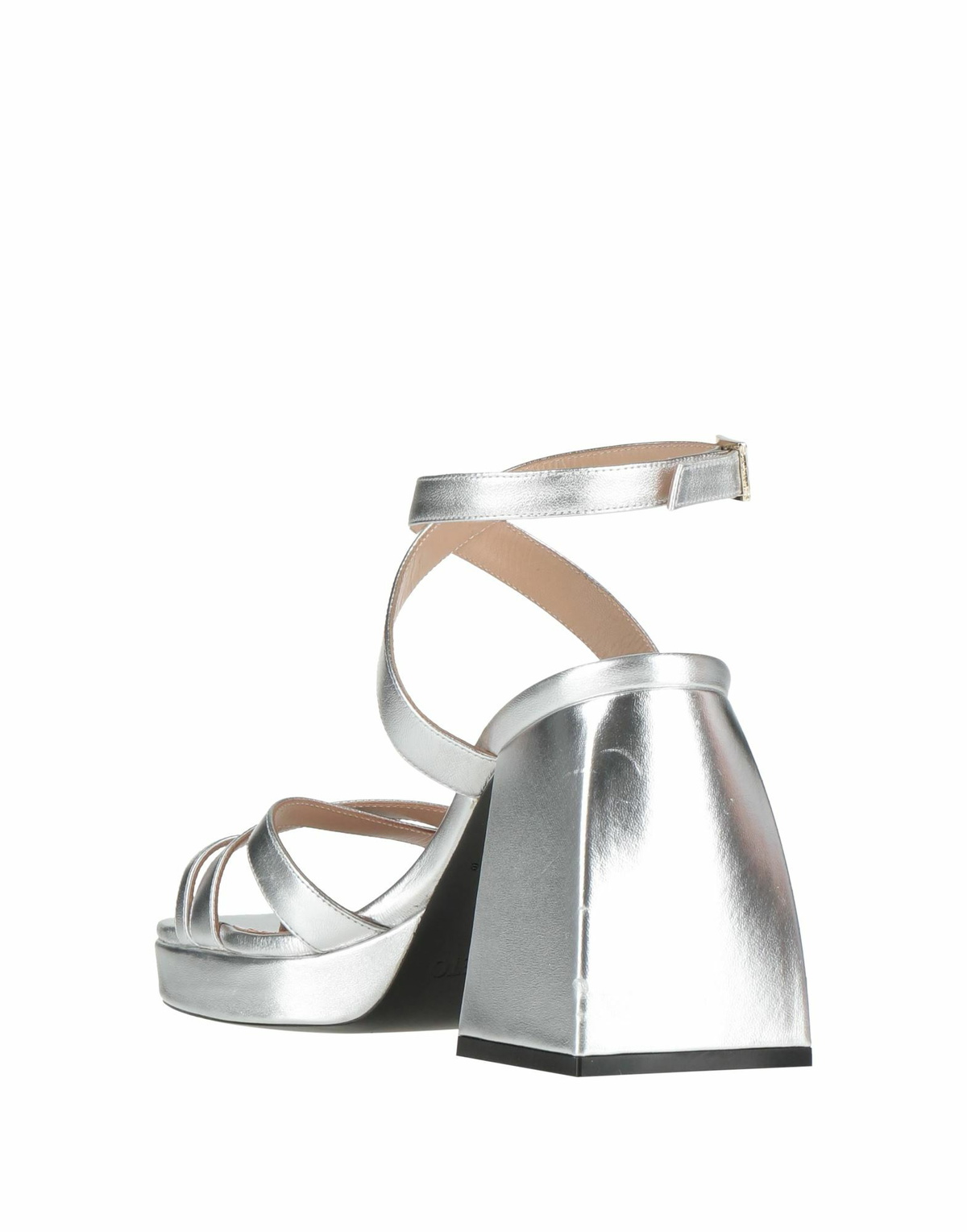 Nodaleto Womens Thong sandal in Silver