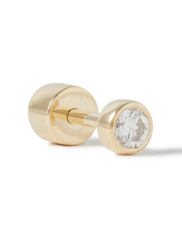 Photo: Maria Black - Mega Dot 14-Karat Gold Diamond Single Earring