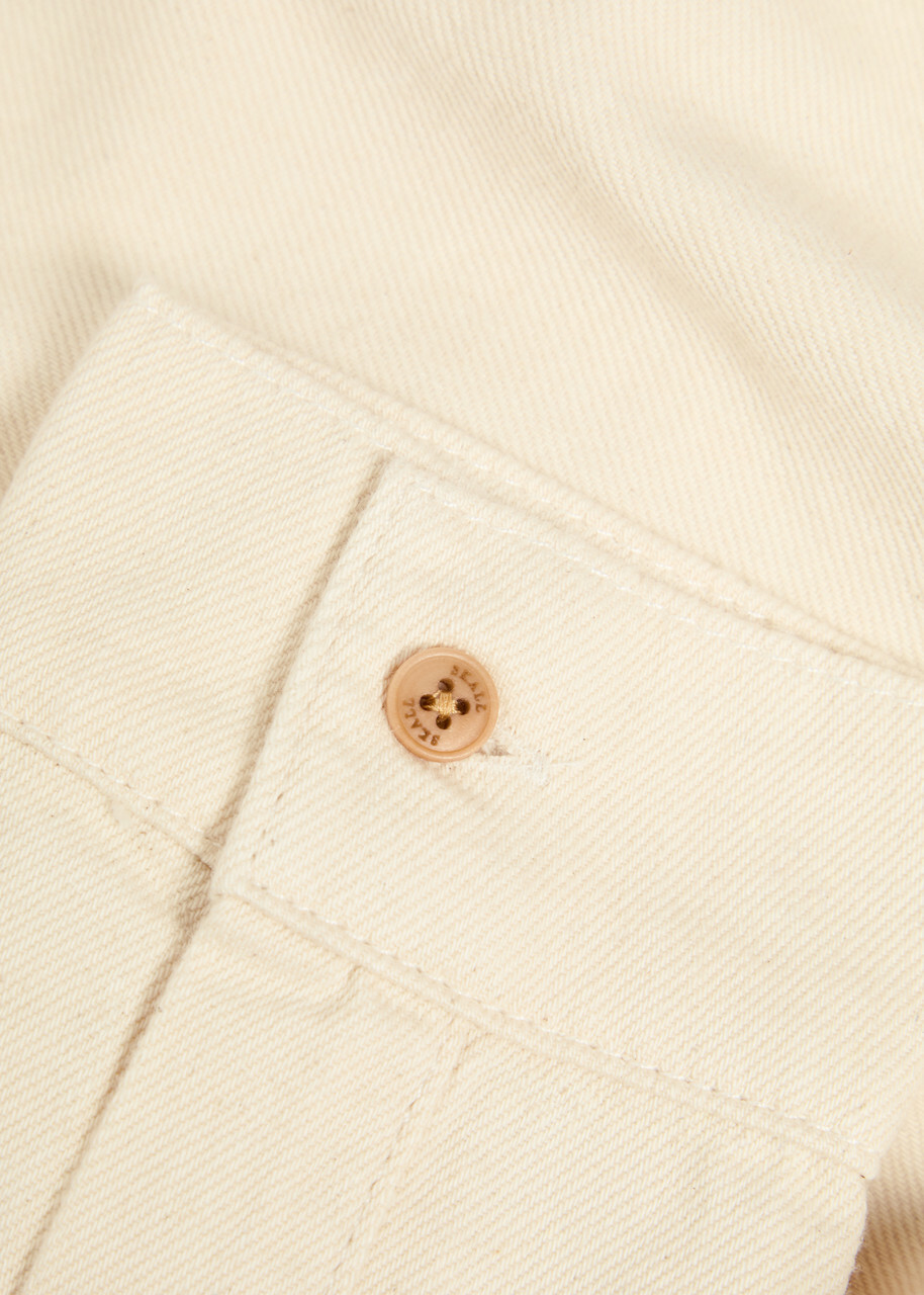 Skall Studio Dolly Denim Shirt Ecru