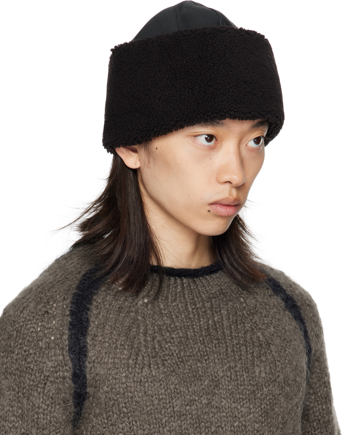OUR LEGACY Brown Blizzard Hat