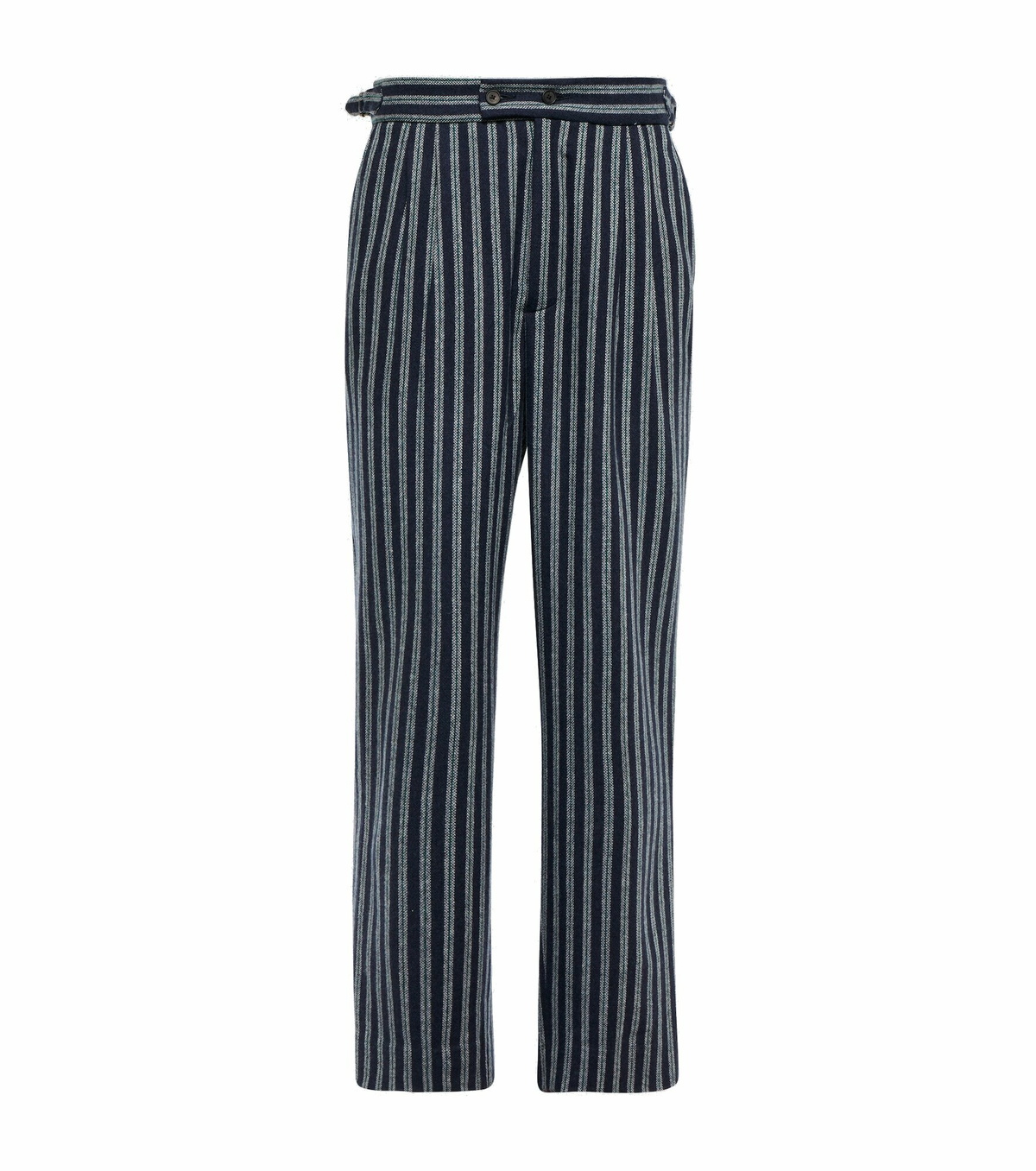 Bode - Striped wool pants Bode