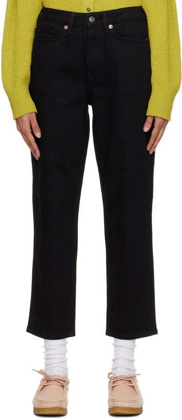 Photo: Evisu Black Daicock Jeans