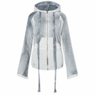 KNWLS Women's Raze Hoodie in Washed Grey