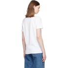 BALMAIN White 'Givenchy Paris' Print T-shirt