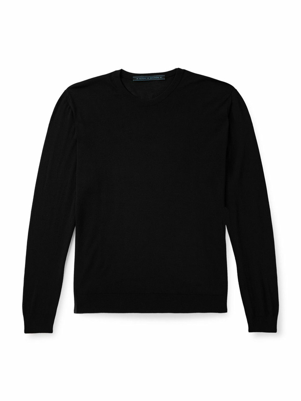 Photo: Kiton - Wool Sweater - Black