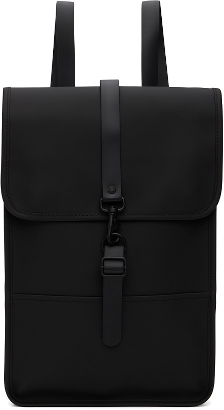 Photo: RAINS Black Mini Backpack