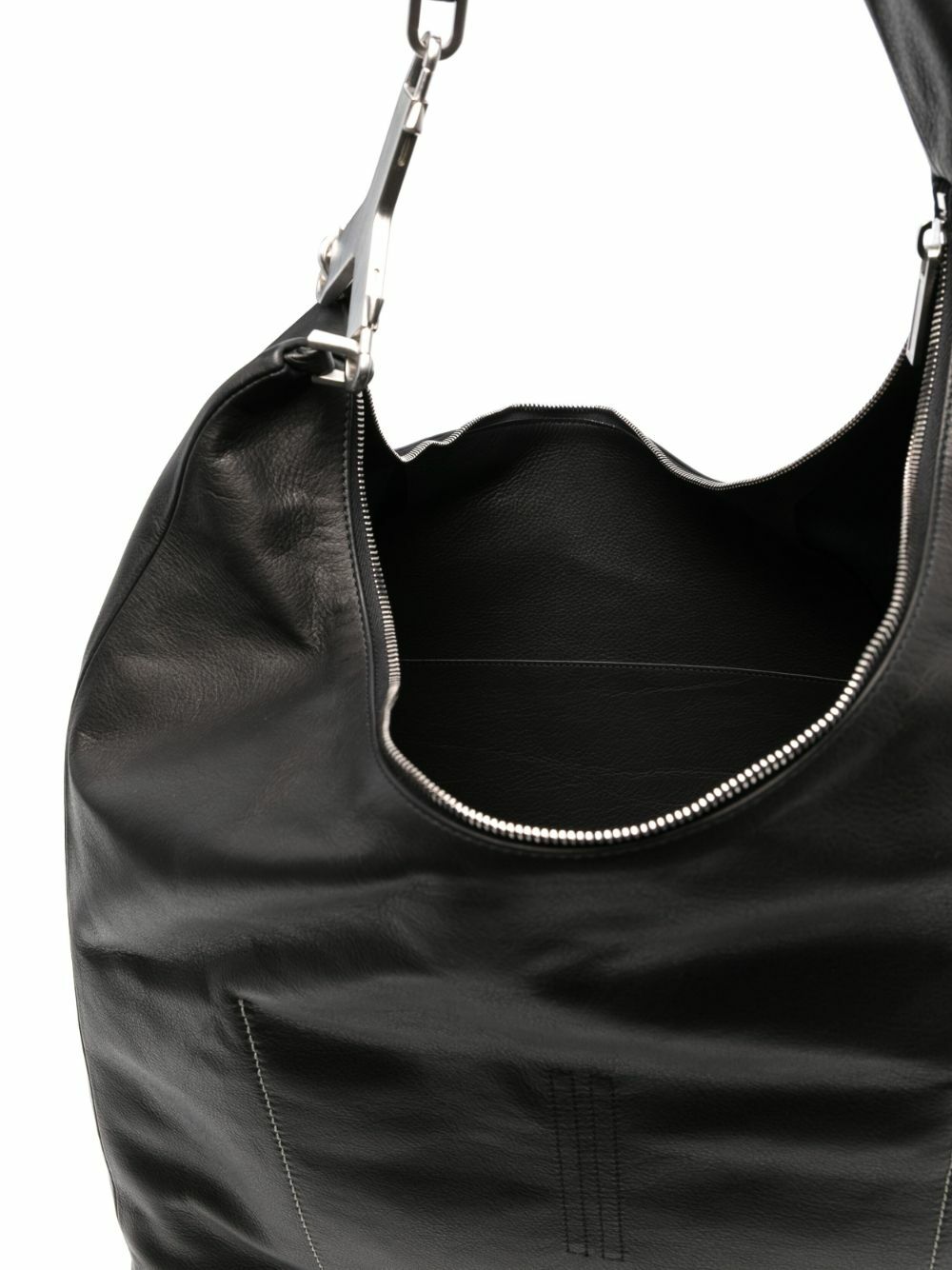 Rick Owens Black Cerberus Leather Shoulder Bag Rick Owens