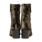 Chloe Brown Velvet Lexie Boots