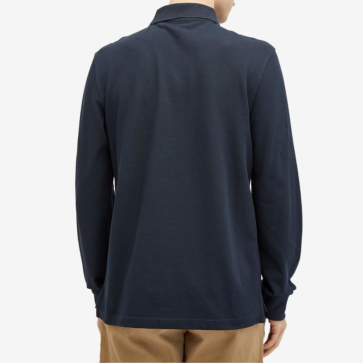 Belstaff Men's Long Sleeved Polo in Blue