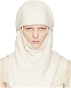POST ARCHIVE FACTION (PAF) Off-White Zip Balaclava