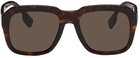 Burberry Tortoiseshell Square Sunglasses