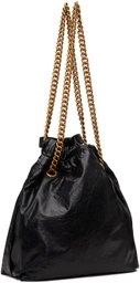Balenciaga Black Small Crush Tote