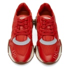 Versace Red Squalo Sneakers