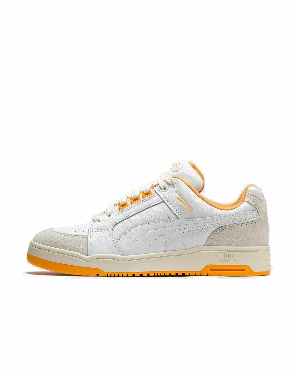 Photo: Puma Slipstream Lo Retro White|Yellow - Mens - Lowtop