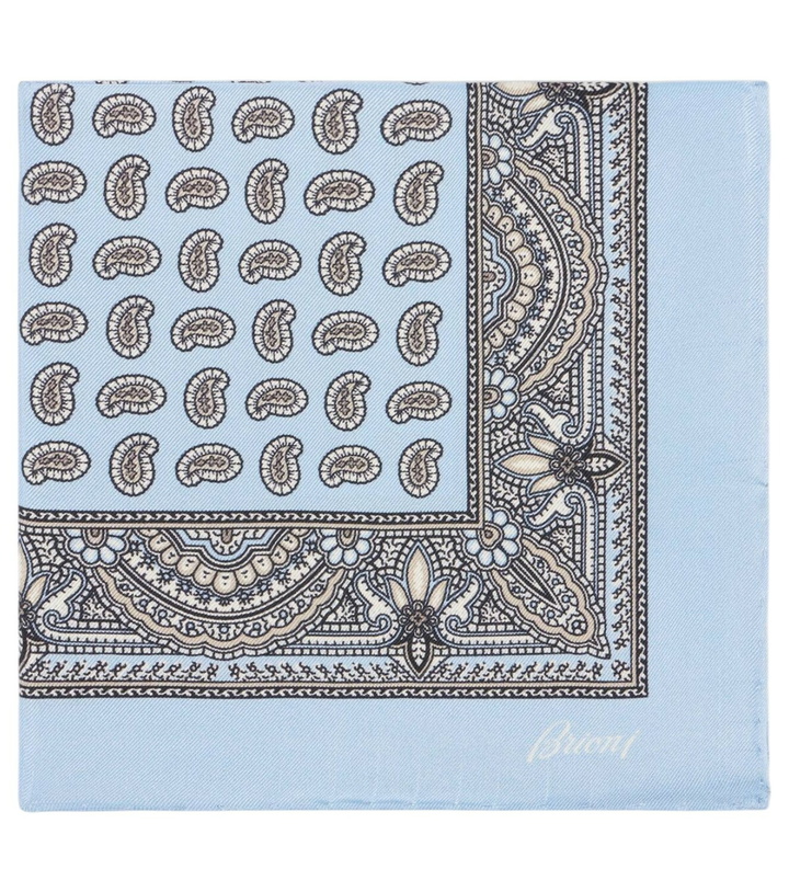 Photo: Brioni Silk pocket square