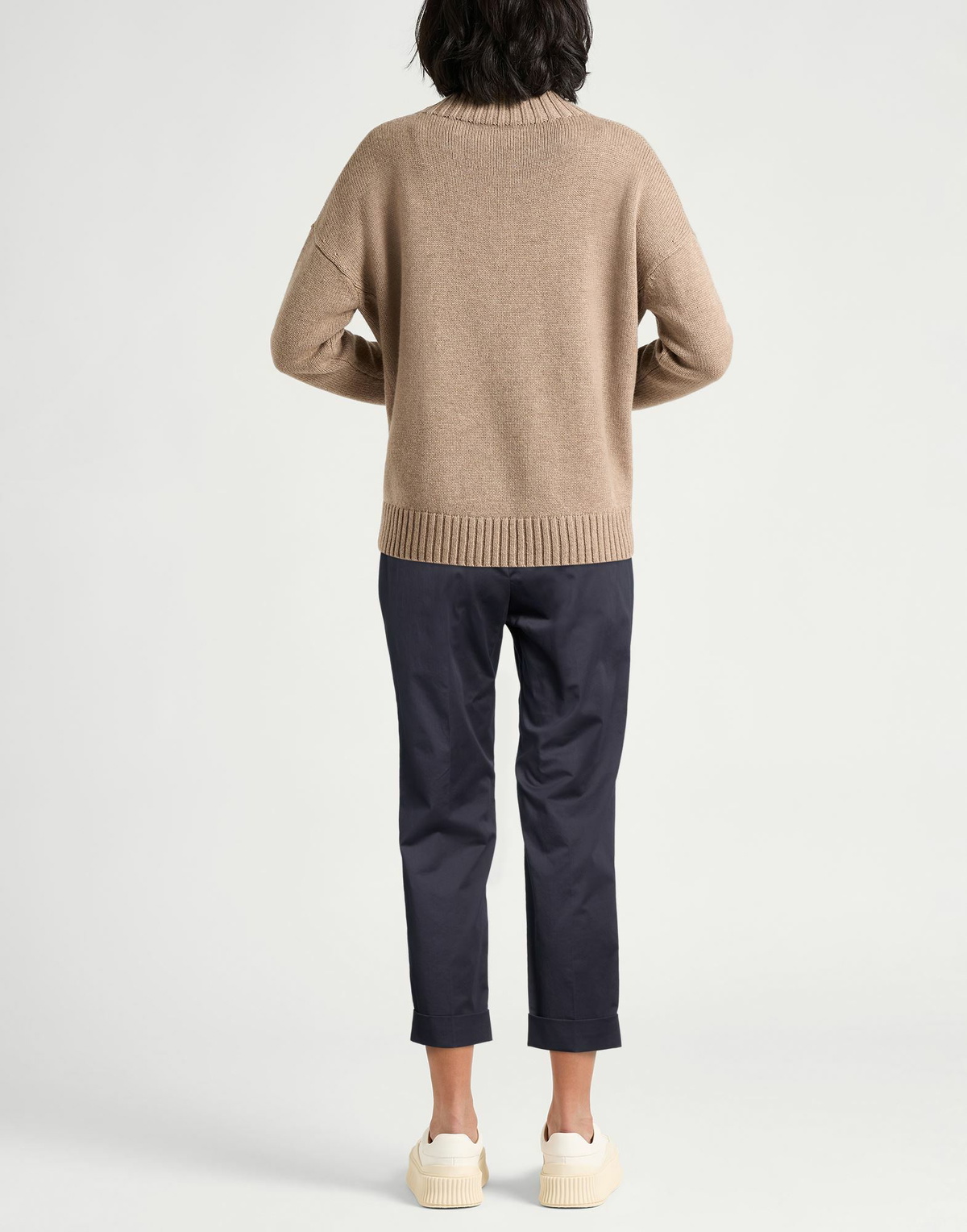 Peserico Easy Womens Pants Midnight in Blue